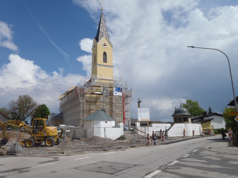Kirchensanierung in Oberpiebing