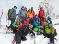 Skitourengruppe (Foto Reiner)